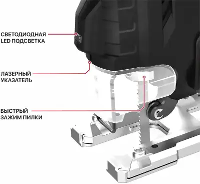 Лобзик P.I.T. PST90-C2 900Вт 3200ходов/мин от электросети
