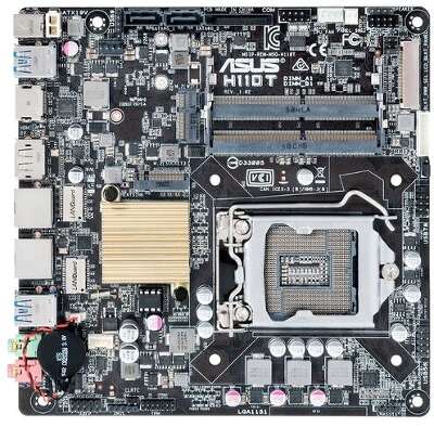Материнская плата thin mini-ITX LGA1151 ASUS H110T/CSM