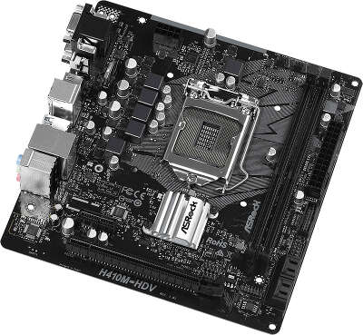 Материнская плата mATX LGA1200 ASRock H410M-HDV