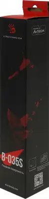 Коврик для мыши A4Tech Bloody B-035S Средний черный 350x280x2мм