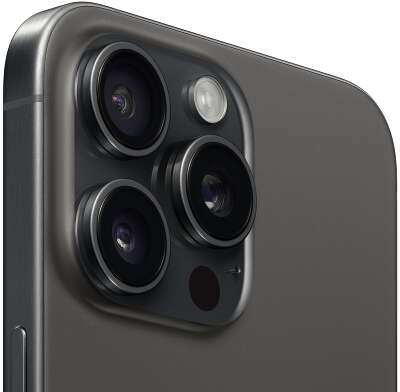 Смартфон Apple A3105 iPhone 15 Pro Max 1Tb черный титан моноблок 3G 4G 1Sim 6.7" 1290x2796 iOS 17 48Mpix 802.11 a/b/g/n/ac/ax NFC GPS GSM900/1800 Protect