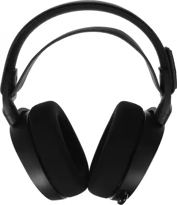 Наушники с микрофоном Steelseries Arctis 7+ черный мониторные Radio оголовье (61470)