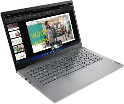Ноутбук Lenovo Thinkbook 14 G4 IAP Core i7 1255U 16Gb SSD512Gb Intel Iris Xe graphics 14" IPS Touch FHD (1920x1080) Windows 11 Pro 64 grey WiFi BT Cam (21DH000VUS)