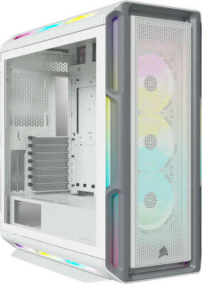Корпус Corsair iCUE 5000T, белый, ATX, Без БП (CC-9011231-WW)