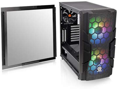 Корпус Thermaltake Commander C33 TG ARGB, черный, ATX, Без БП (CA-1N4-00M1WN-00)
