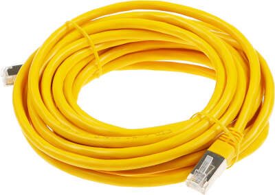 Патч-корд Premier PP6-5M/Y-O 10000Гбит/с FTP 4 пары cat.6 CCA molded 5м желтый RJ-45 (m)-RJ-45 (m)