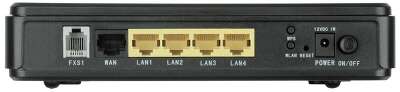 Маршрутизатор беспроводной D-Link DVG-N5402SP/1S/C1A 10/100BASE-TX черный