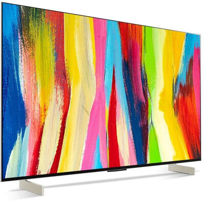 Телевизор 42" LG OLED42C2RLB.ADKG