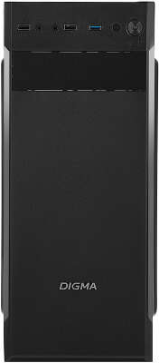 Корпус Digma DC-ATX201-U3, черный, ATX, Без БП (DC-ATX201-U3)