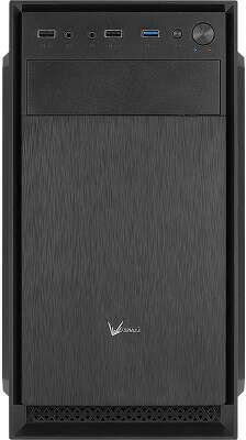 Корпус MiniTower FORMULA (AEROCOOL) CS-104-S-BK-V1 black (mATX, без БП, 3xUSB Type-A) (CS-104-S-BK-V1 (F))