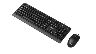 Аксессуары Philips Проводной Комплект SPT6247, USB 2.0 104 клав/3 кнопки, 1200dpi, русская заводская раскладка, чёрный