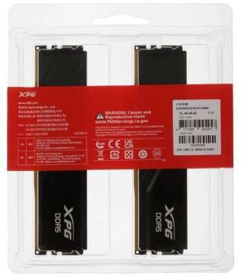 Модуль памяти DIMM 32GB (16GBx2) DDR5-5600 AX5U5600C4616G-DTLABBK ADATA