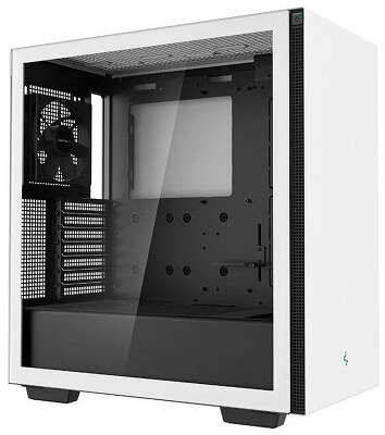 Корпус MidiTower Deepcool CH510 WH white (ATX, без БП, 2xUSB3.2 Type-A) (R-CH510-WHNNE1-G-1)