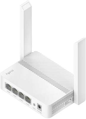 Маршрутизатор CUDY WR300 N300 Wi-Fi Router, Chipset MediaTek, 802.11b/g/n,300Mbps at 2.4GHz, 4 Ч 10/100Mbps Ports, 2 Ч 5dBi fixed antennas, WiFi router/AP/ Repeater/WISP Mode, Guest network, WPS, DDNS, VPN Client, IPv6, Cudy APP