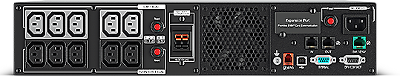 Источник бесперебойного питания CyberPower PR1000ERTXL2U NEW Line-Interactive1000VA/1000W USB/RS-232/EPO/Dry/SNMPslot (10 х IEC С13) (12V / 7AH х 4)