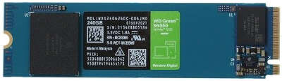 Твердотельный накопитель M.2 NVMe 240Gb Western Digital WD Green SN350 [WDS240G2G0C] (SSD)