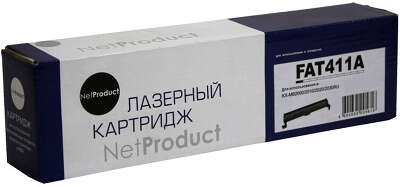 Тонер-картридж NetProduct (N-KX-FAT411A) для Panasonic KX-MB1900/2000/2020/2030/2051, 2K