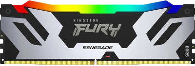 Память оперативная/ Kingston 32GB 6400MT/s DDR5 CL32 DIMM (Kit of 2) FURY Renegade RGB XMP