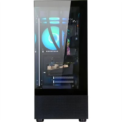корпус Formula V Line Crystal Z1 Black, ATX, Left & Front side Tempered Glass, USB3.0*1, USB2.0*2