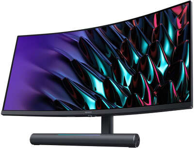 Монитор Huawei 34" MateView GT ZQE-CAA черный VA LED 1ms 21:9 HDMI M/M матовая HAS 350cd 178гр/178гр 3440x1440 190Hz DP Quad 2K (1440p) USB