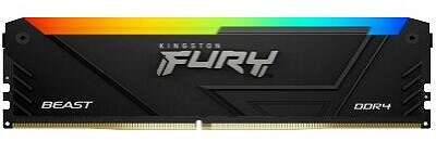 Kingston 32GB 3200MT/s DDR4 CL16 DIMM FURY Beast RGB KF432C16BB2A/32