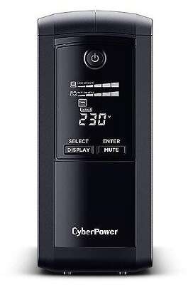 ИБП CyberPower Value Pro VP1000EILCD, 1000VA, 550W, IEC