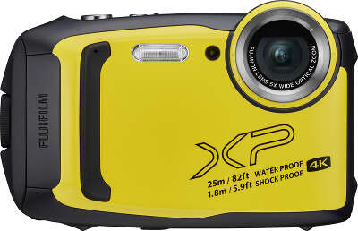 Цифровая фотокамера FujiFilm FinePix XP140 Yellow, влагозащищённая