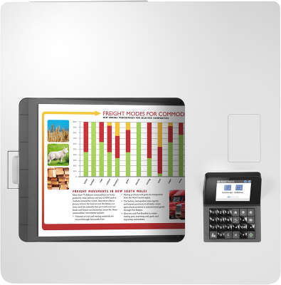 Принтер HP Color LaserJet Enterprise M554dn [7ZU81A]
