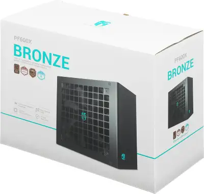 Блок питания Deepcool ATX 600W GamerStorm PF600X 80+ bronze (20+4pin) APFC 120mm fan 6xSATA RTL