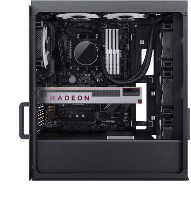 Корпус JONSBO U6, черный, ATX, Без БП (U6 Black)