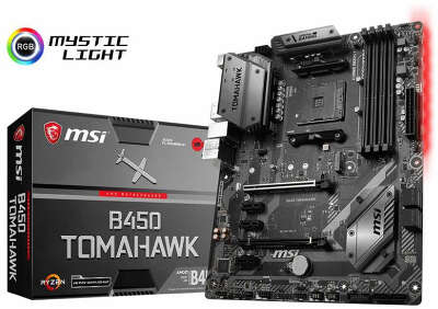 Материнская плата ATX LGAAM4 MSI B450 TOMAHAWK