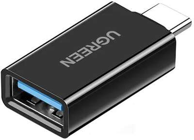 Адаптер UGREEN US173 (20808) USB-C to USB 3.0 A Female Adapter. Цвет: черный