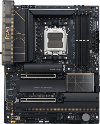 Материнская плата ASUS PROART X870E-CREATOR WIFI, AM5, X870, 4*DDR5, 4*SATA, 4*M.2, 7*USB 3.2, 1*USB 2.0, 2*USB4, Type-C, 3*PCIx16, HDMI, ATX; 90MB1IG0-M0EAY0