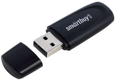 Smartbuy USB Drive 16GB Scout Black [SB016GB2SCK]