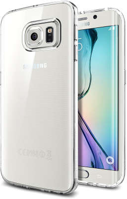 Чехол клип-кейс Spigen Liquid для Galaxy S6 Edge, кристальный [SGP11478]