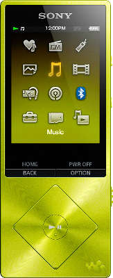 Цифровой аудиоплеер Sony NWA-25HN 16 Гб, желтый