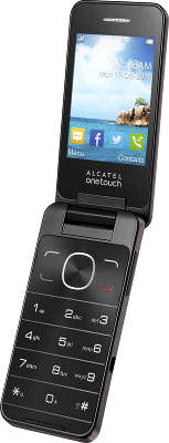 Мобильный телефон Alcatel OT2012D, Dark Chocolate