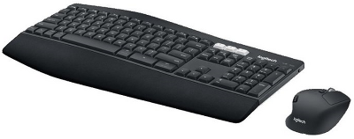 Клавиатура+мышь Logitech Wireless Desktop MK850 Performance (Keybord&mouse), Black, Bluetooth, 2.4GHz, Rus/Eng, [920-008232]