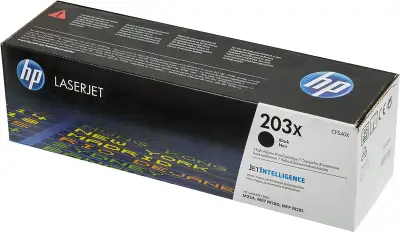 Картридж лазерный HP 203X CF540X черный бар.в компл. (3200стр.) для HP M254/280/281