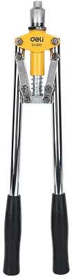 Двуручный заклепочник Deli DL2320 430мм, сталь Cr-Mo, диаметр заклепок 3,2 / 4,0 / 4,8 мм, прорезиненные рукояти