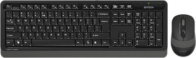 Клавиатура + мышь A4Tech Fstyler FG1010 клав:черный/серый мышь:черный/серый USB беспроводная Multime FG1010 GREY