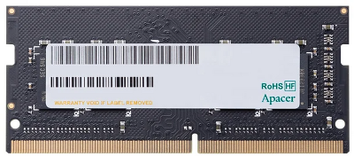 Оперативная память Apacer DDR4 8GB 3200MHz SO-DIMM (PC4-25600) CL22 1.2V (Retail) 1024*8 3 years (AS08GGB32CSYBGH/ES.08G21.GSH)