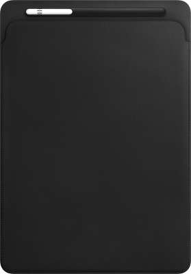Чехол Apple Leather Sleeve для iPad Pro 12.9", Black [MQ0U2ZM/A]