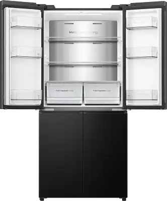 Холодильник Hisense RQ5P470SAF1 3-хкамерн. черный инвертер