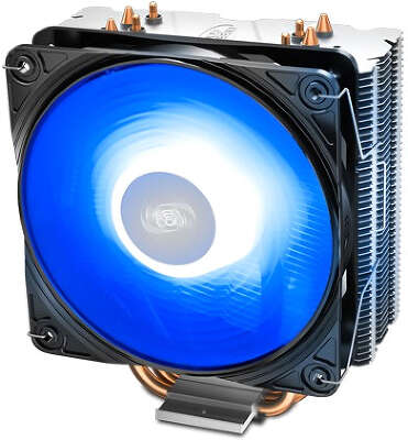 Кулер для процессора Deepcool GAMMAXX 400 V2 BLUE Soc-1366/1155/AM4/FM1/FM2 4pin Al+Cu 180W