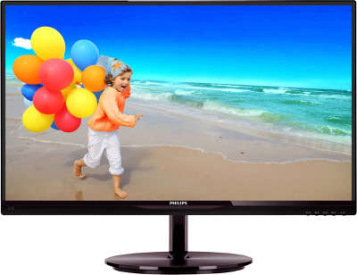 Монитор 22" Philips 224E5QSB (00/01) черный AH-IPS