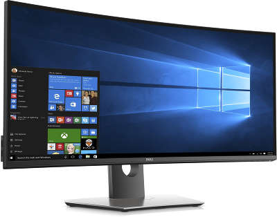 Монитор 34" Dell U3417W черный IPS