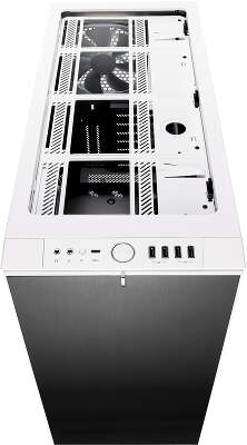 Корпус Fractal Design Define R6 USB-C TG, белый, ATX, Без БП (FD-CA-DEF-R6C-WT-TGC)