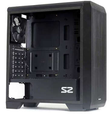 Корпус Zalman S2 черный без БП ATX 7x120mm 2xUSB2.0 1xUSB3.0 audio bott PSU