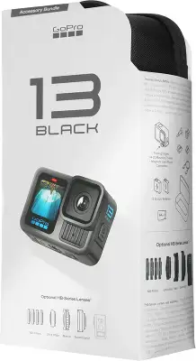 Экшн-камера GoPro HERO 13 Accessory Bundle 1xCMOS 27.6Mpix черный